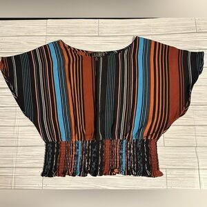 Striped Multicolor Women's Top